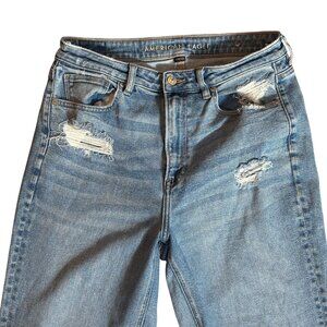 American Eagle Ripped Blue Denim Jeans